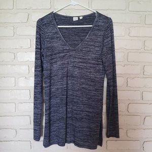 GAP Marled Navy Blue Sweater Tunic XS